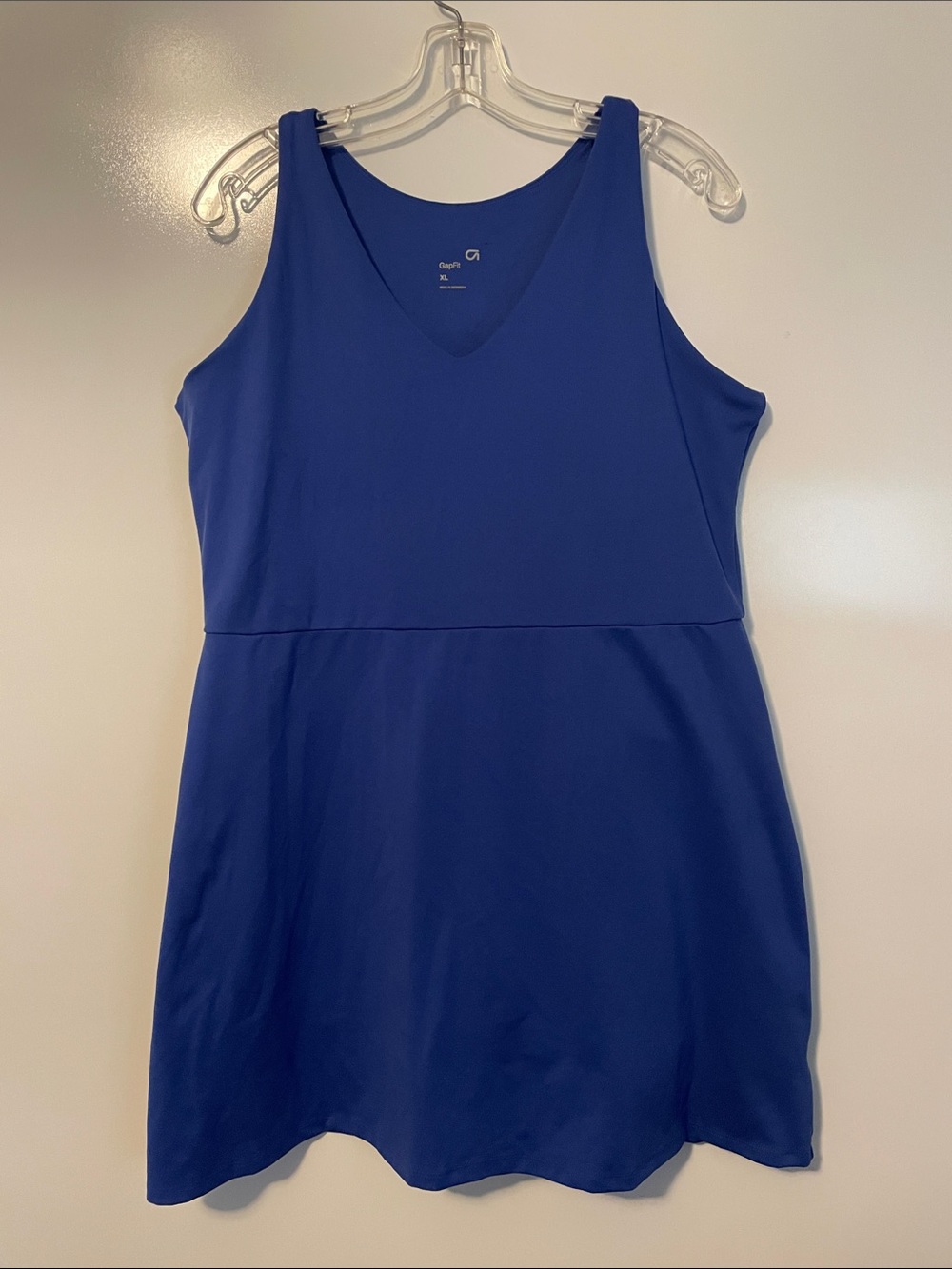 Gap Fit Royal Blue Athletic Dress Size XL